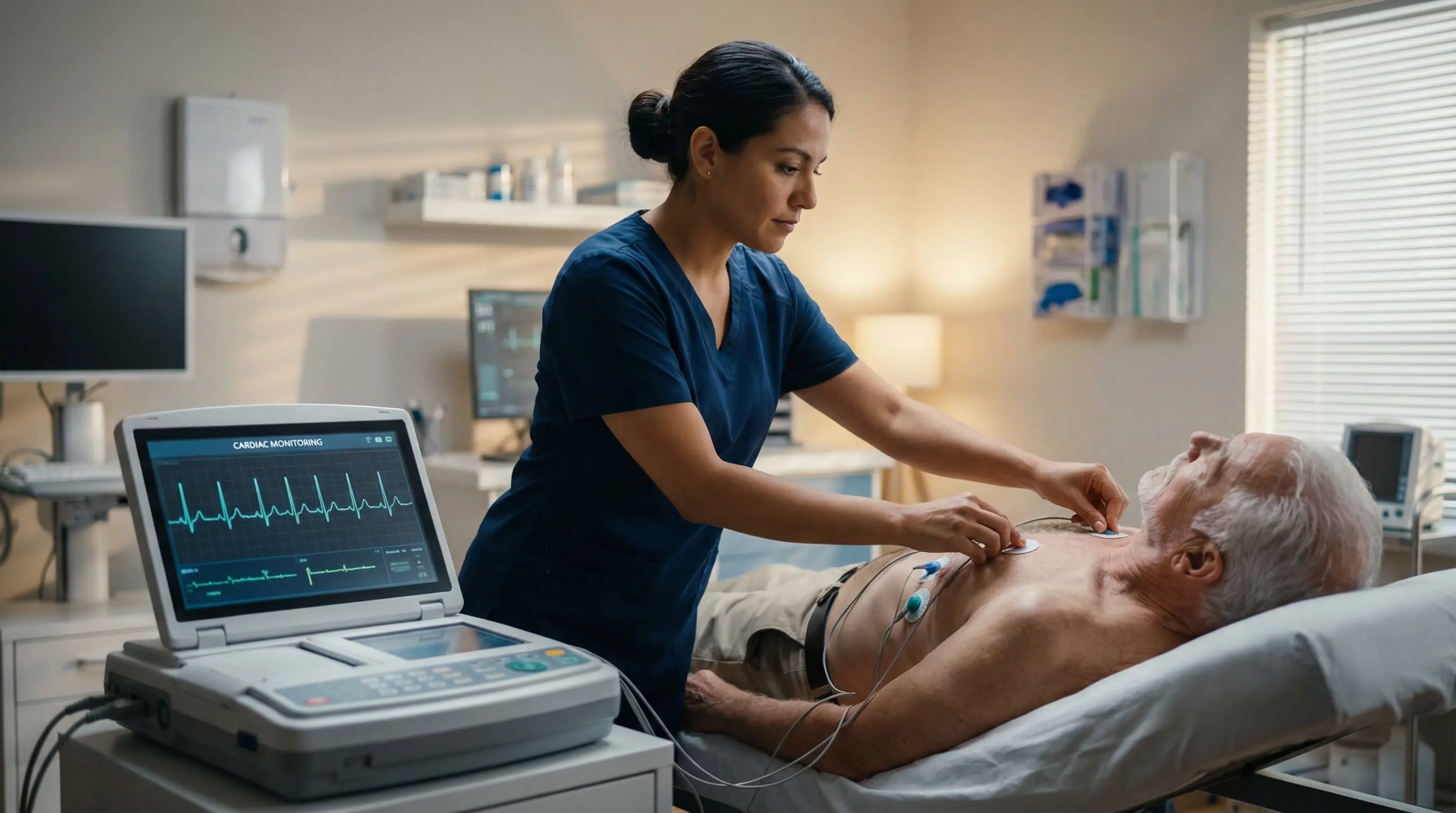 Electrocardiograma EKG Houston TX